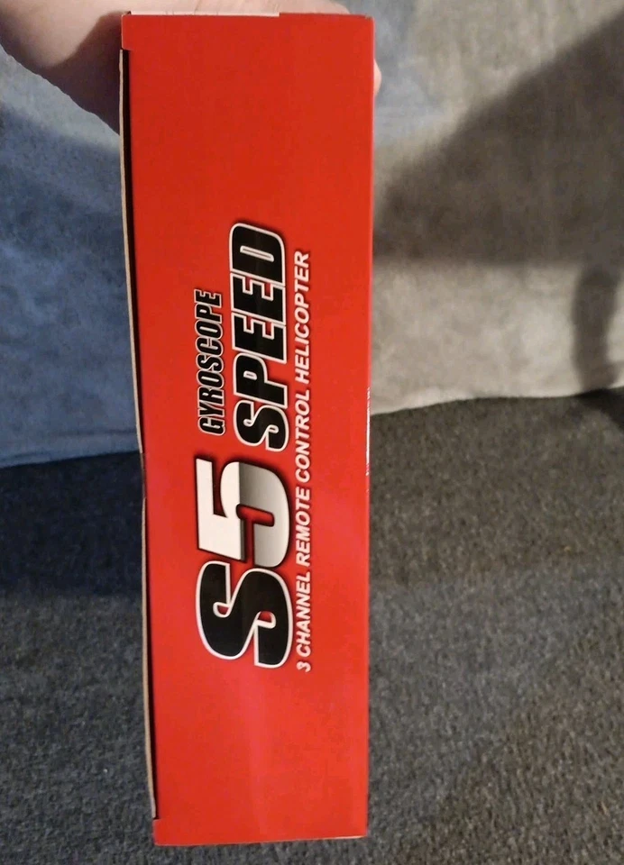 New Syma Speed S5 Red Remote Control HELICOPTER Gyroscope 3 Channel Toy Ages 14+ - Image 4 of 4