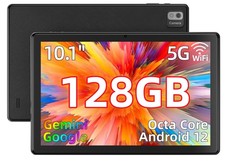 SGIN 10 inch Android 12 Tablet 8GB RAM 128GB ROM Octa-Core 5G WiFi Google