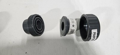 NEW PVC 1'' Union Sch 80 Coupling Pipe Fitting Gray B&K FIP FTP DN25 NSF-61 Threa