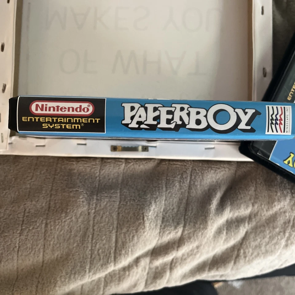 Caja y carrito NES Paper Boy CIB y Paperboy2 ¡Sin manual en muy buen estado! Foto 4 de 4