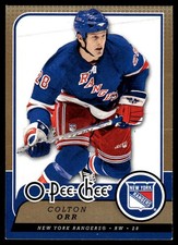 2008-09 O-Pee-Chee #492 Colton Orr New York Rangers Hockey Card