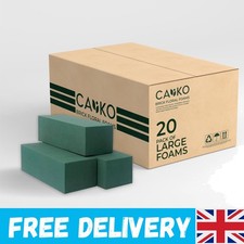 Large Eco-Friendly Wet Floral Foam Blocks – 23x11x7cm for Creative Arrangements
