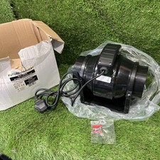 FUTURE HARVEST Twin Speed 5"  125mm Mixed Flow In-Line Extractor Fan Hydroponics