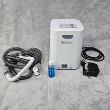 SO CLEAN 2 SoClean 2 CPAP Machine Cleaner Sanitizer SC1200 w/ Hoses & AC Cord