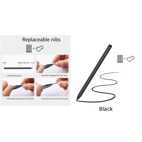 Stylus Pen Magnetic EMR for Remarkable 21 Tablets with 4096 Pressure Levels - Photo 9/13