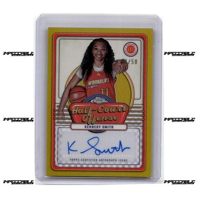 2024 Topps Chrome McDonald's A/A - Gold #IML-KES Kennedy Smith Rookie Auto /50