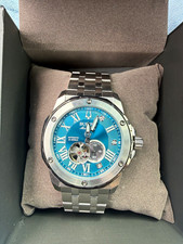 Bulova Marc Anthony Marine Star Men's,  Silver Steel Bracelet 45mm 200m Box