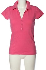 BLAUMAX Polo-Shirt Damen Shirt Gr. DE 34 pink Elegant