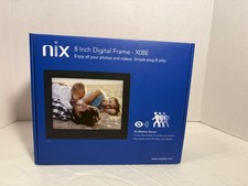 NIX 8-inch Digital Frame X08E New Open Box