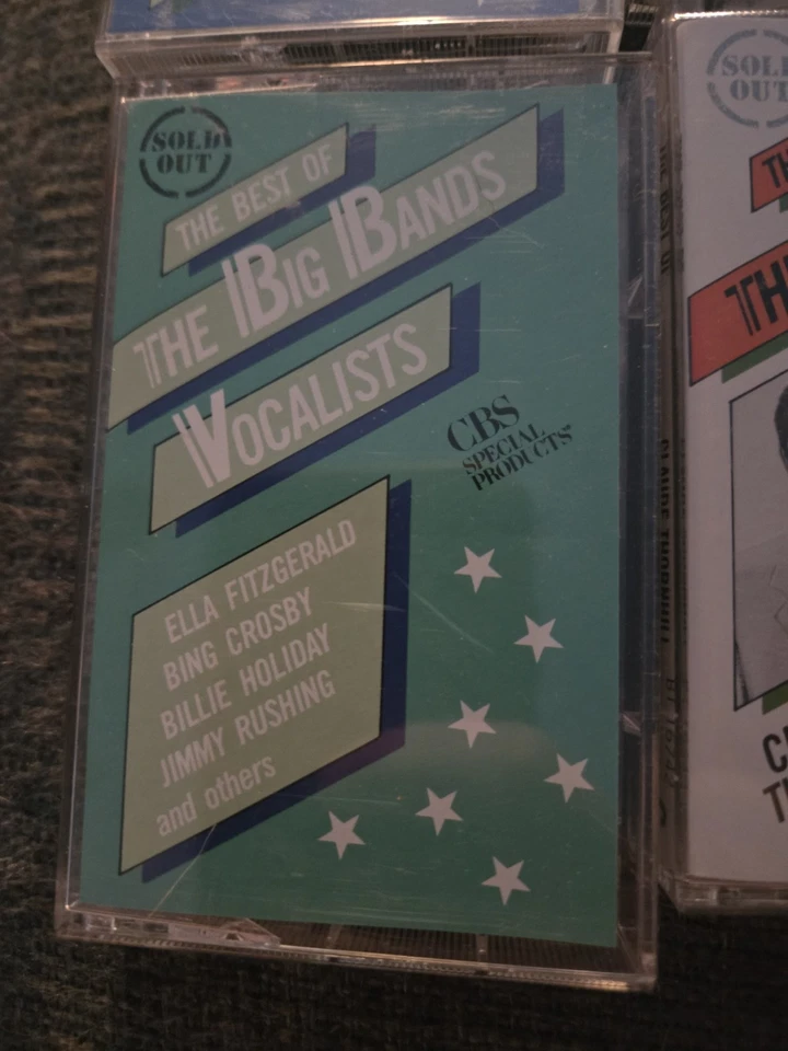 The Best Of The Big Bands lot of 8 Cassette Tapes 1982 Bundle Foto 2 de 4