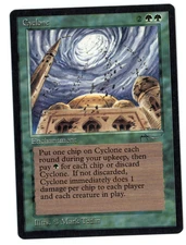 Cyclone -- MTG (SP Quality) - Arabian Nights - See scans!!