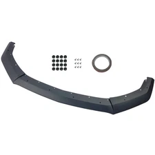 For 2024-2025 Ford Mustang GT Ecoboost Front Bumper Diffuser Matte Black