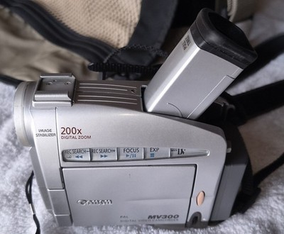Canon MV300i Camcorder 200x Digital Zoom Video Camera