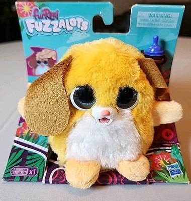 New Hasbro FurReal Fuzzalots Puppy Care & Feed Lights 25+ Sounds Interactive NIB