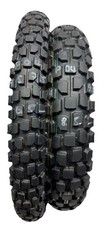 IRC Trails GP-21f GP-22r 80/100-21 & 120/80-18 Pair Part Worn Tyres P04