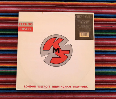 Chez Damier   Can You Feel It / KMS UK 3 - 1992 (VG+ condition, vinyl)