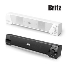 Britz Computer 2ch Stereo Soundbar Speaker Ba-r9 USB Power Balck 