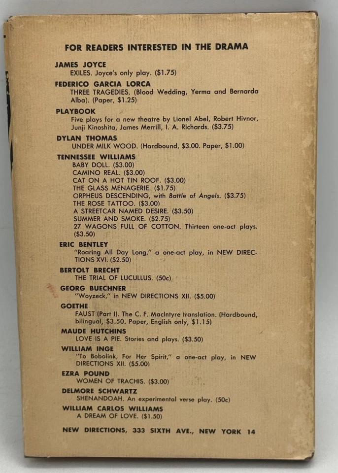 Suddenly Last Summer - Tennessee Williams 1st EDITION HCDJ  1958 GOOD VINTAGE Foto 2 de 4