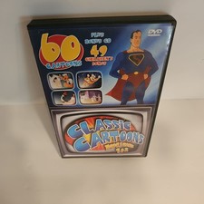 Classic Cartoons Volume 1  2 60 Cartoons DVD Popeye Superman Betty Boop