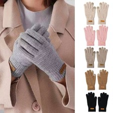 Thermal Windproof Knitted Winter Gloves Touch Screen Warm Mittens Men and Women