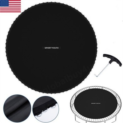 12ft 14ft 15ft Trampoline Replacement Jumping Mat 72-96 Rings with Springs Tool