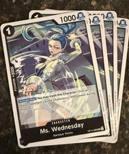 One Piece Ms. Wednesday OP14-083  (x4) - The Azure Sea's Seven Warlords TCG