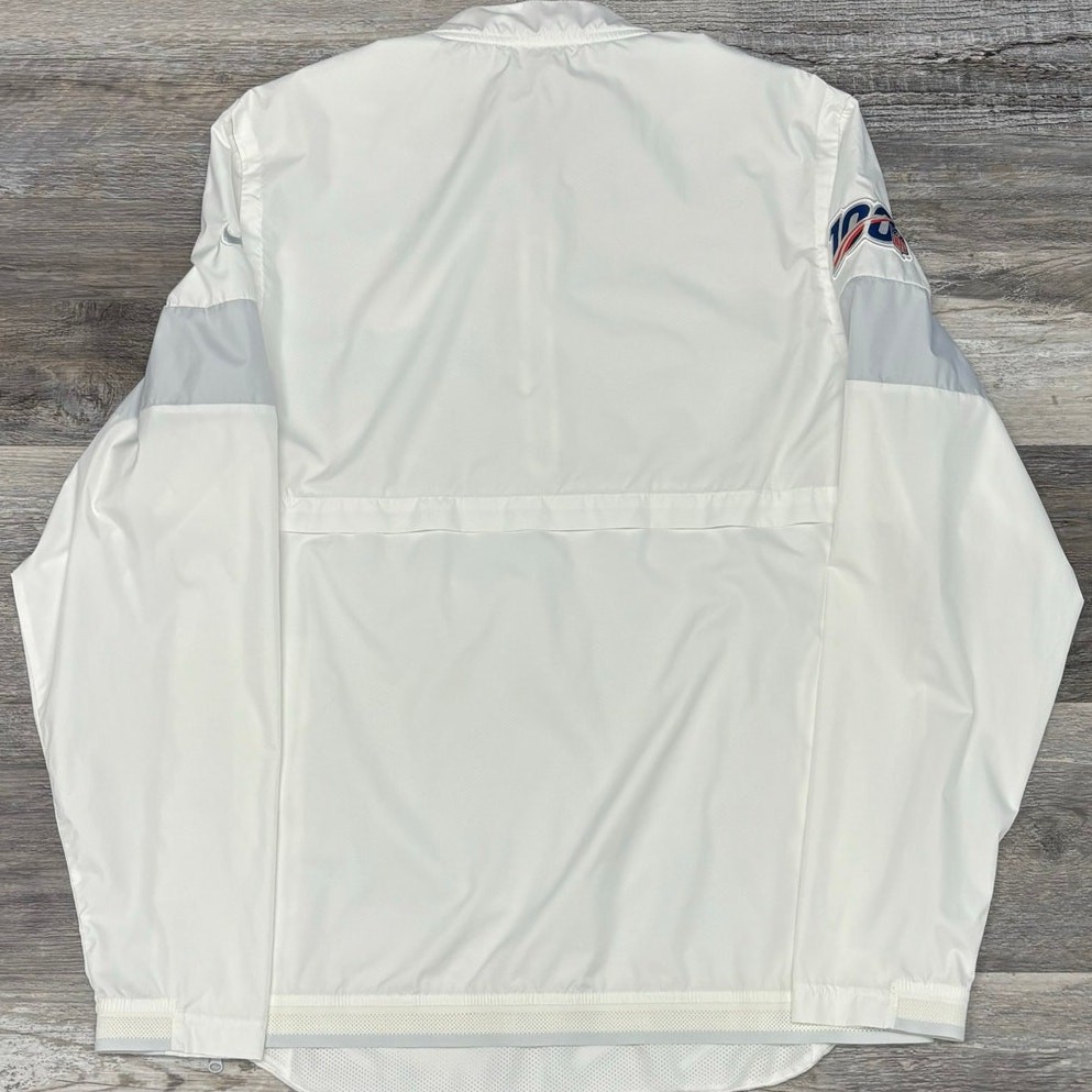 SACAI X NIKE Giacca a vento Nike Cleveland Browns NFL 100a stagione bianca uomo M 1 4 zip