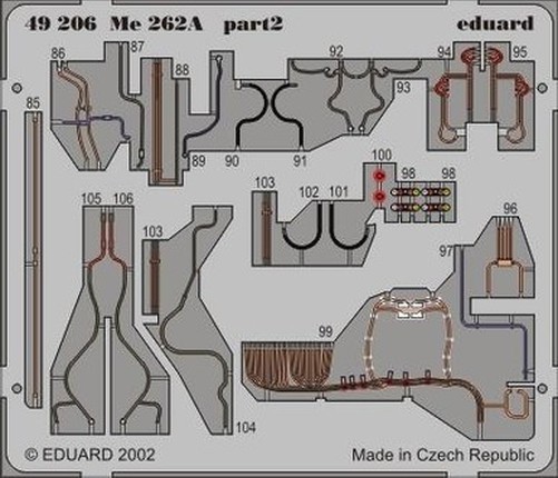 Eduard 49206 1/48 for TAM (Pre-Painted) Photo Etch Detail Set