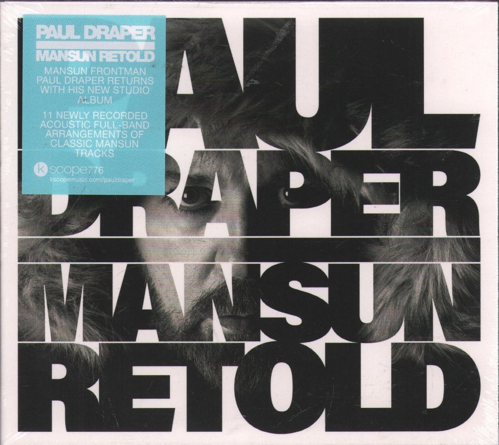 Paul Draper Mansun Retold CD Europe Kscope 2026 in digipak KSCOPE776
