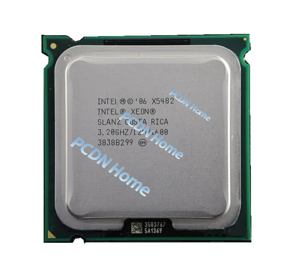 Procesador CPU Intel Xeon X5482 3,2 GHz Quad Core LGA 771 SLANZ. SLBBG 12 M 1600 MHz. - Imagen 1 de 1