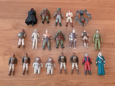 Konvolut Original Vintage Star Wars Figuren (1980-1990) Kenner und Hasbro.