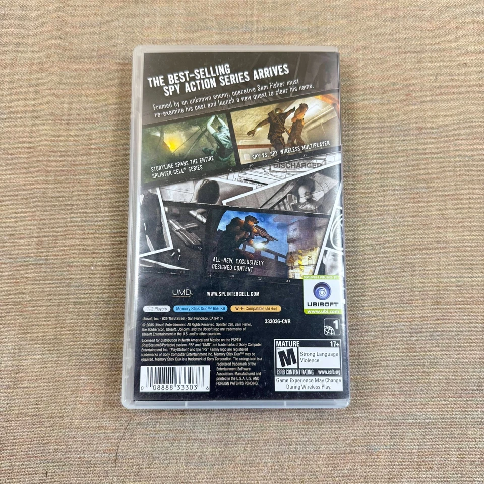 Tom Clancy’s Splinter Cell Essentials (Sony PSP, 2006) Foto 3 de 3