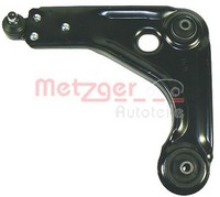 Querlenker Dreieckslenker Metzger Autoteile 58041501 FüR Ford KA Rocam