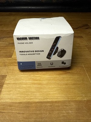 Vacuum Suction phone holder Innovative design toggle absorption black A2