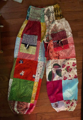 Colorful Patchwork Pants One size By Kathmandu