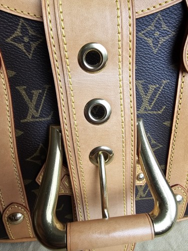Authentic Louis Vuitton Vintage Monogram Theda Top Handle Bag GM M92393 - 第 13/22 張圖片