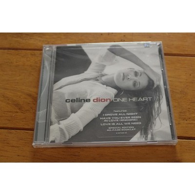 Celine Dion CD One Heart Special Edition Pop 2003 Epic Records Booklet New Seale