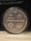 2019 5 oz SILVER America the Beautiful ATB Coin 19AM Box COA Texas UNCIRCULATED