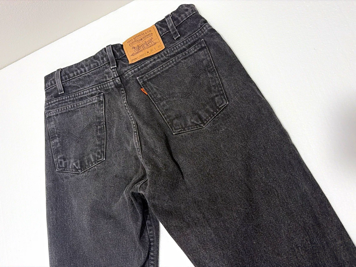 Levi's 505 Black Jeans for Men for sale - eBay