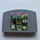 Army Men Sarge's Heroes Nintendo 64 N64 Authentic Cleaned Tested Working Game