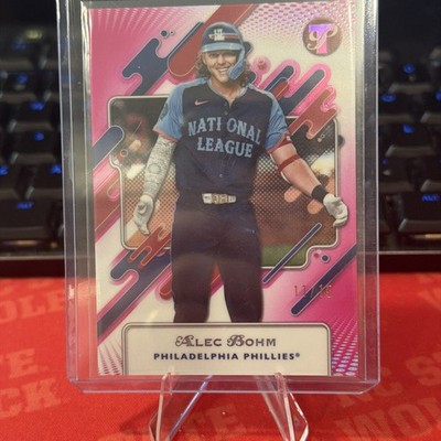 Alec Bohm 2025 Topps Pristine /15 Pink  - Philadelphia Phillies #256
