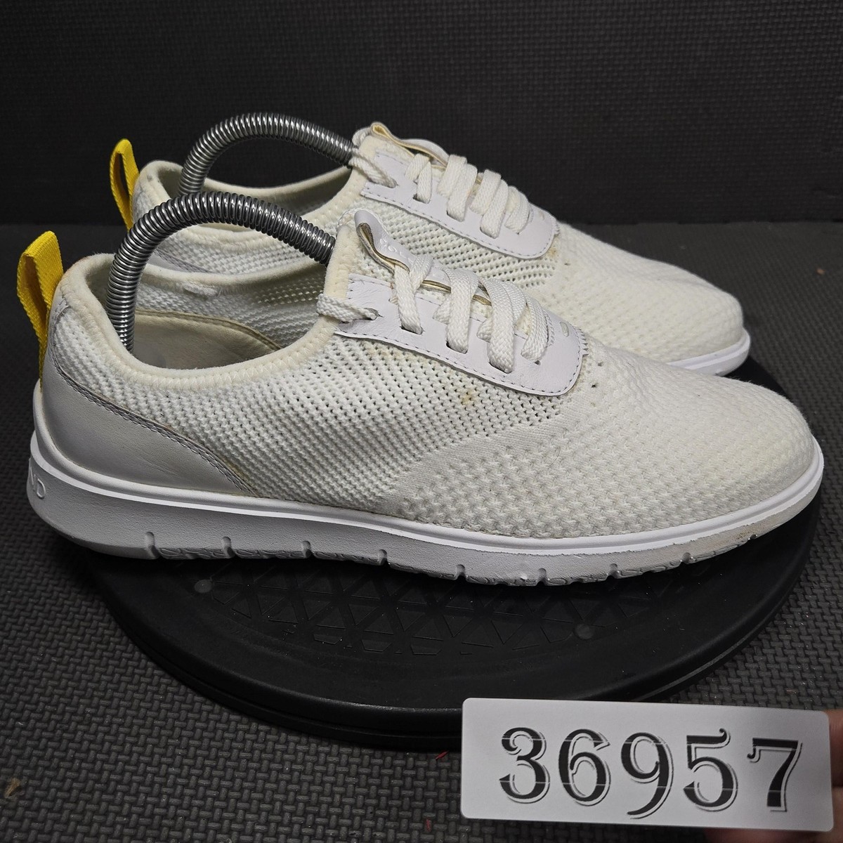 Cole Haan Zerogrand Shoes Womens Size 9 White Knit Walking