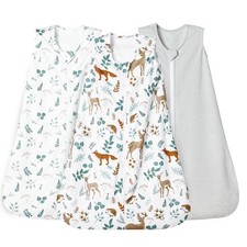 3 Pack Warm Micro Fleece Baby Sleep Sack 18-24 Months, Soft Baby Wearable Bla...