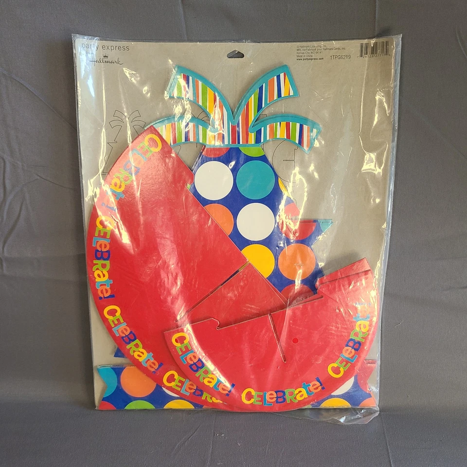 Hallmark Party Express Tiered Cupcake Holder NEW SEALED  Foto 2 de 4