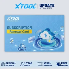 XTOOL Software Subscription Upgrade Card- 1 Year For D7/D8/D9/X100/IP all XTOOL