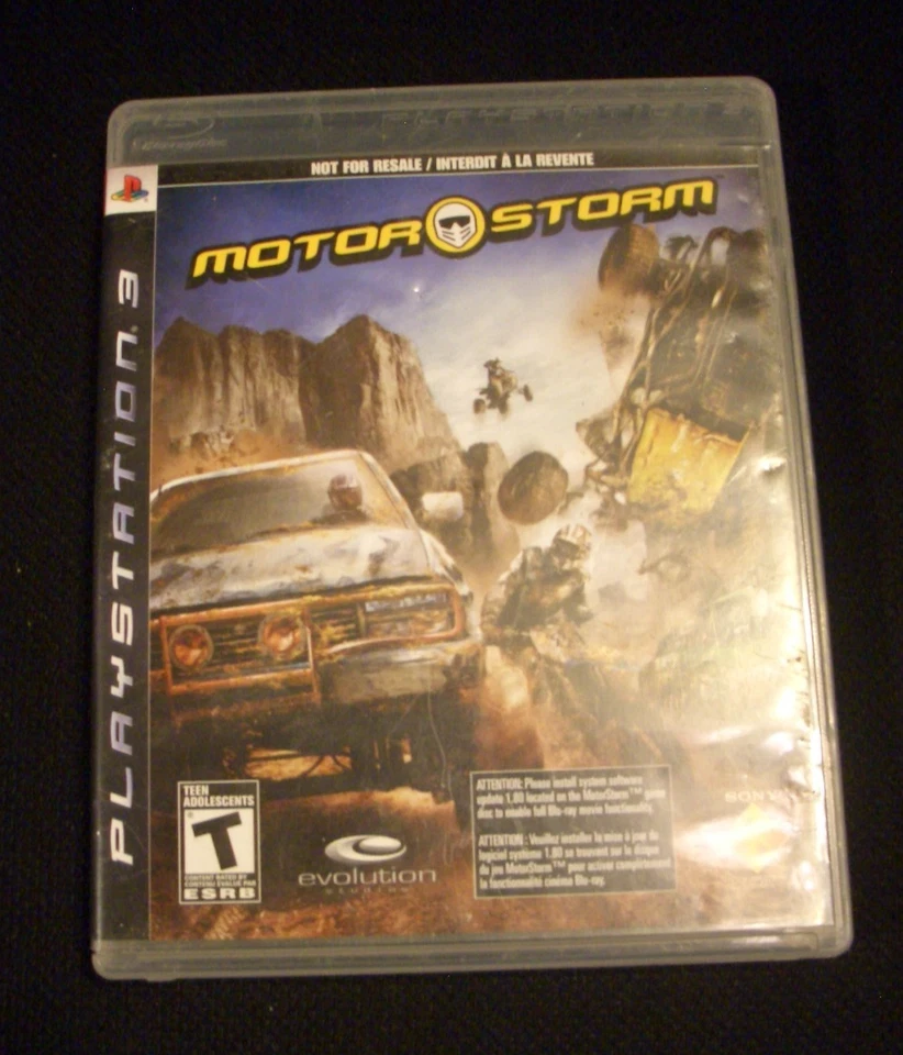 Motor Storm PlayStation 3 PS3 Juego de Carreras de Colección Personal Foto 2 de 3