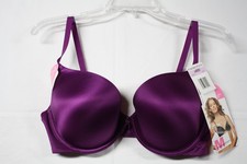 NEW - Maidenform Bra 36D Demi 09729J Custom Lift T-Shirt Bra Underwire Puf Color