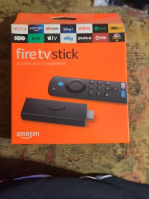 Amazon Fire 3rd Gen TV Stick- Black (B07ZZVX1F2)