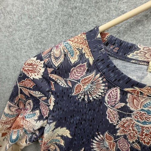 One World Camicia Donna XS Blu - Foto 3 di 8