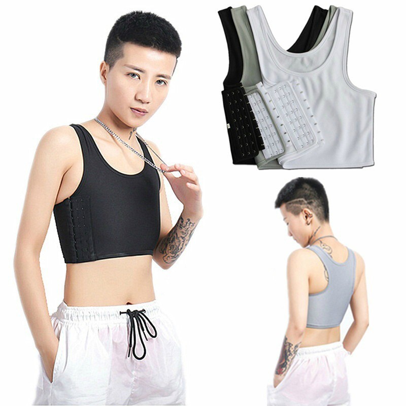 Slimming Corset Vest with Buckle – Waist Trainer & Chest Shaper Without Sleeves